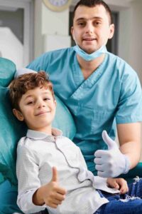 paediatric dentist
